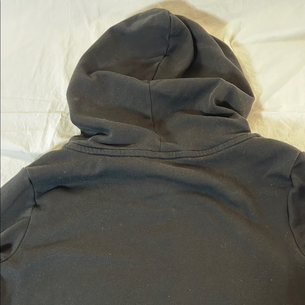 PINK Victoria's Secret Black Zip-Up Hoodie Size XS - Picture 9 of 12